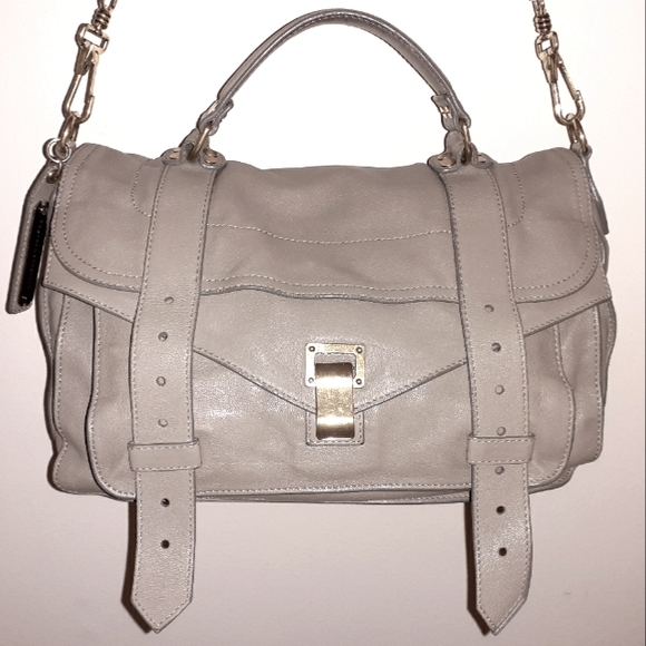 Proenza Schouler PS1 Medium Taupe Handbag EUC' - Picture 2 of 16